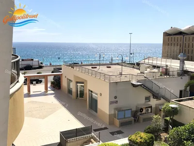 La vista sul mare dall'alto al Residence Rosa Virginia, Gallipoli